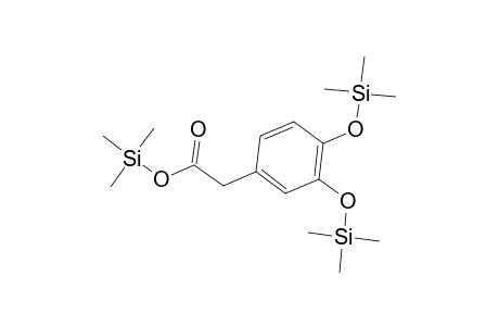 Benzeneacetic acid, 3,4-bis[(trimethylsilyl)oxy]-, trimethylsilyl ester