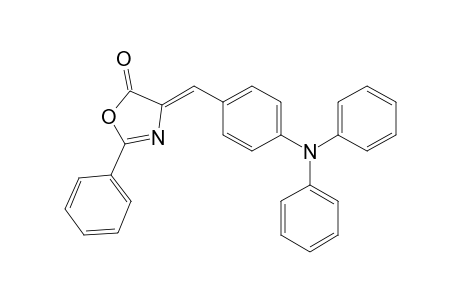 5(4H)-oxazolone, 4-[[4-(diphenylamino)phenyl]methylene]-2-phenyl-