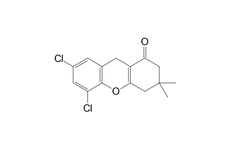 5,7-dichloro-3,3-dimethyl-1,2,3,4-tetrahydroxanthen-1-one