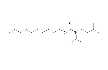 Carbonic acid, monoamide, N-(2-butyl)-N-(3-methylbutyl)-, decyl ester