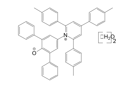 1-(3,5-diphenyl-4-hydroxyphenyl)-2,4,6-tri-p-tolylpyridinium hydroxide, inner salt, dihydrate