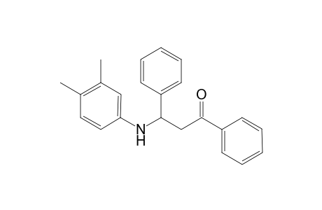 3-(N-3,4-Dimethylphenylamino)-1,3-Diphenyl-1-Acetone