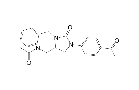 N-[[1-(4-acetylphenyl)-2-oxo-3-(phenylmethyl)-4-imidazolidinyl]methyl]acetamide