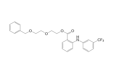 N-(alpha,alpha,alpha-TRIFLUORO-m-TOLYL)ANTHRANILIC ACID, 2-[2-(BENZYLOXY)ETHOXY]ETHYL ESTER