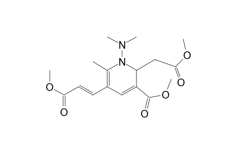 1-(Dimethylamino)-1,2-dihydro-3-(methoxycarbonyl)-5-[(E)-2-(methoxycarbonyl)ethenyl]-6-methyl-2-pyridineacid dimethylester