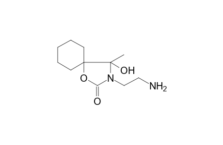 3-(2-Aminoethyl)-4-hydroxy-4-methyl-1-oxa-3-azaspiro[4.5]decan-2-one