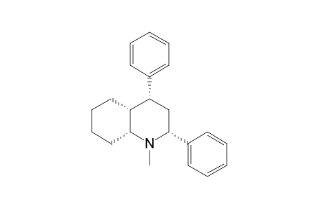 2,4-DIPHENYL-1-METHYLPERHYDROQUINOLINE
