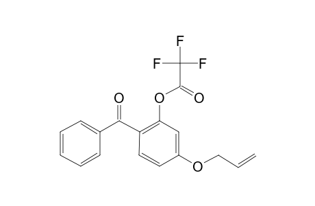 4-(Allyloxy)-2-hydroxybenzophenone, trifluoroacetate