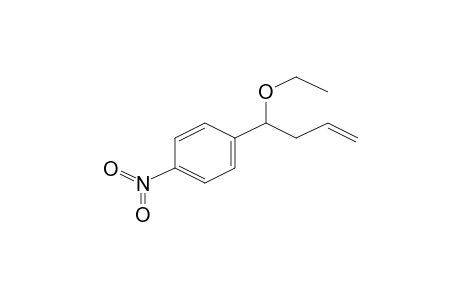 1-(1-Ethoxybut-3-enyl)-4-nitro-benzene