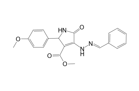 Methyl 4-[ (2E)-2-Benzylidenehydrazinyl]-2,5-dihydro-2-(4-methoxyphenyl)-5-oxo-1H-pyrrole-3-carboxylate