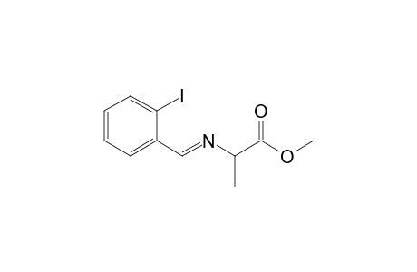 Methyl N-(2-iodobenzylidene)alaninate