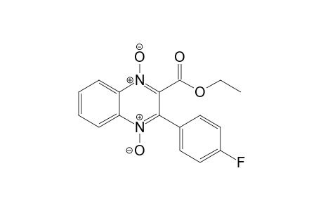 2-(CARBOETHOXY)-3-(4'-FLUORO)-PHENYLQUINOXALINE-1,4-DIOXIDE