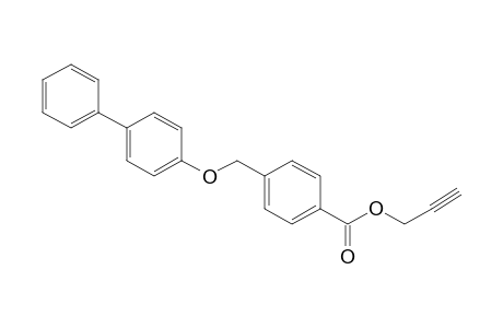 alpha-[(4-biphenylyl)oxy]-p-toluic acid, 2-propynyl ester