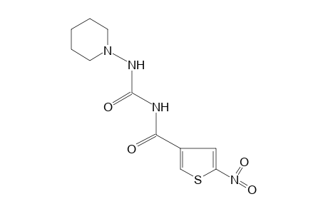 1-(5-nitro-3-thenoyl)-3-piperidinourea