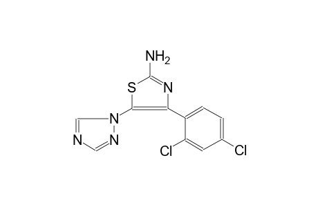 4-(2,4-Dichlorophenyl)-5-(1H-1,2,4-triazol-1-yl)-1,3-thiazol-2-amine