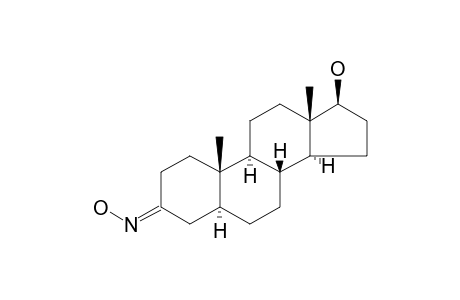 17.beta.-Hydroxy-5.alpha.-androstan-3-one oxime