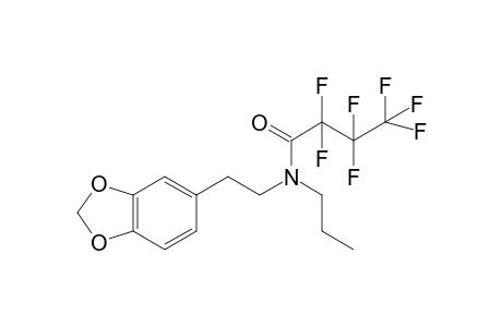 N-(2-(benzo[d][1,3]dioxol-5-yl)ethyl)-2,2,3,3,4,4,4-heptafluoro-N-propylbutanamide