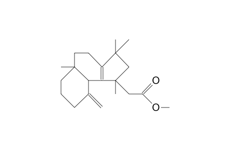 METHYL-[(1'S,5A'S,9'R)-1',3',3',5A'-TETRAMETHYL-9'-METHYLENE-2',3',4',5',5A',6',7',8',9',9A'-DECAHYDRO-1H-BENZ-[E]-INDEN-1'-YL]-ACETATE