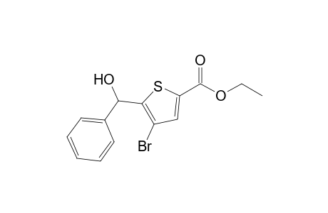 4-Bromo-5-[hydroxy(phenyl)methyl]-2-thiophenecarboxylic acid ethyl ester