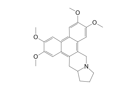 (S)-9,11,12,13,13a,14-hexahydro-2,3,6,7-tetramethoxydibenzo(f,H)pyrrolo(1,2-b)isoquinoline