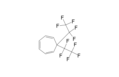 7,7-BIS-(PENTAFLUOROETHYL)-1,3,5-CYCLOHEPTATRIENE