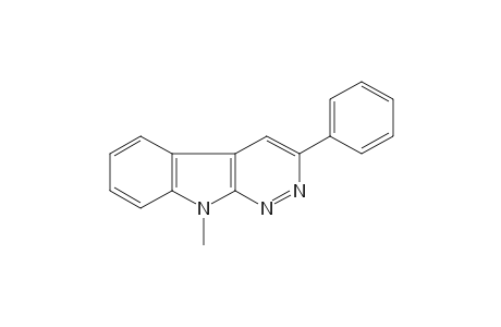 9-methyl-3-phenyl-9H-pyridazino[3,4-b]indole