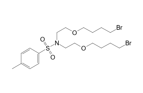 N,N-bis[2-(4-bromobutoxy)ethyl]-p-toluenesulfonamide