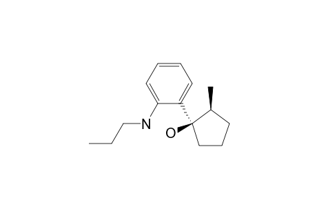 (1R,2S)-2-methyl-1-[2-(propylamino)phenyl]-1-cyclopentanol