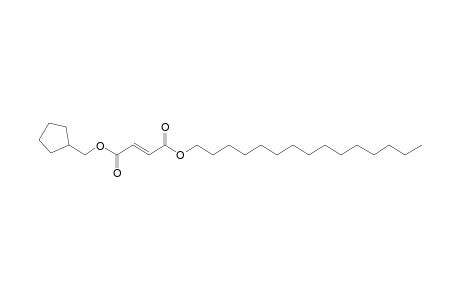 Fumaric acid, cyclopentylmethyl pentadecyl ester