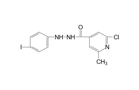 2-chloro-6-methylisonicotinic acid, 2-(p-iodophenyl)hydrazide