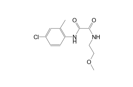 N~1~-(4-chloro-2-methylphenyl)-N~2~-(2-methoxyethyl)ethanediamide