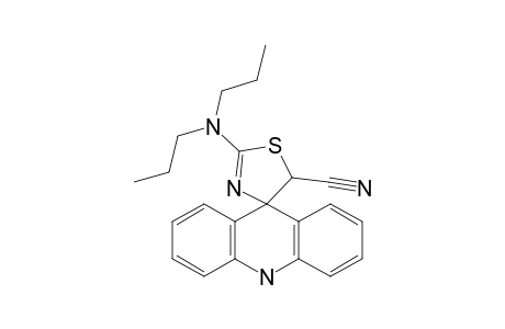 2'-(dipropylamino)-5'-spiro[10H-acridine-9,4'-5H-thiazole]carbonitrile