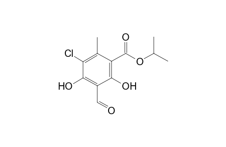 Isopropyl chlorohaematommate