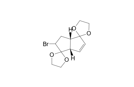 (3a'S,6a'R)-2'-Bromo-2',3',3a',6a'-tetrahydrodispiro[1,3-dioxolane-2,1'-pentalene-4',2''-[1,3]dioxolane