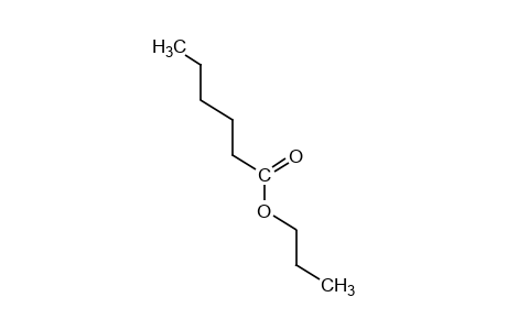 Hexanoic acid propyl ester