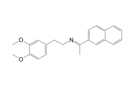 3,4-dimethoxy-N-[1-(2-naphthyl)ethylidene]phenethylamine