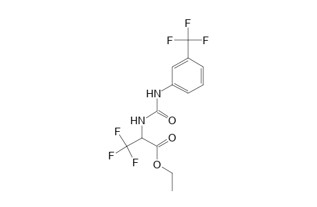 3,3,3-trifluoro-2-[[3-(trifluoromethyl)phenyl]carbamoylamino]propionic acid ethyl ester