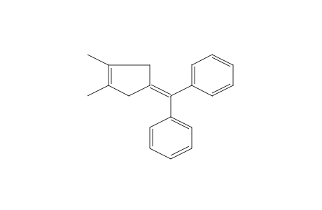 Cyclopentene, 1,2-dimethyl-4-diphenylmethylene-