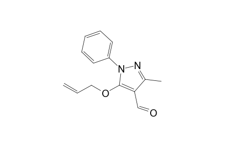 5-ALLYLOXY-3-METHYL-1-PHENYLPYRAZOLE-4-CARBALDEHYDE