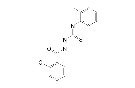 1-(o-chlorobenzoyl)-3-thio-4-o-tolylsemicarbazide