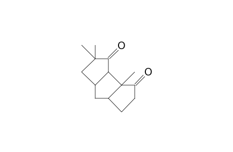 1b,4,4-Trimethyl-cis, anti,cis-tricyclo(6.3.0.0/2,6/)undecane-3,11-dione