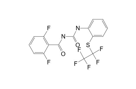 N-(2,6-Difluorobenzoyl)-N'-(2-[(1,1,2,2,2-pentafluoroethyl)sulfanyl]phenyl)urea