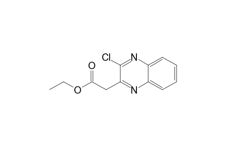 3-chloro-2-quinoxalineacetic acid, ethyl ester