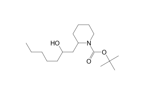 N-(T-Butoxycarbonyl)-2-(2-hydroxy-heptyl)-piperidine
