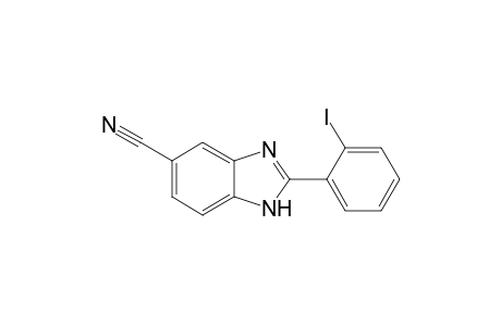 2-IODO-1-(5'-CYANOBENZIMIDAZOL-2'-YL)-BENZENE;2-(2-IODOPHENYL)-1H-BENZIMIDAZOLE-5-CARBONITRILE