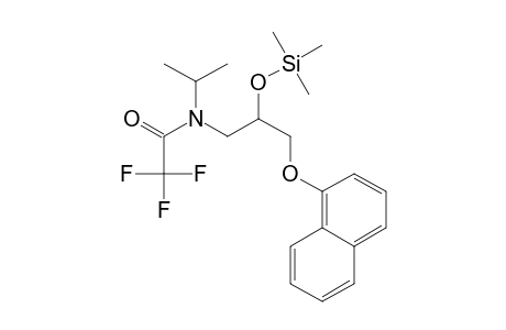 Propranolol-N-TFA,O-TMS