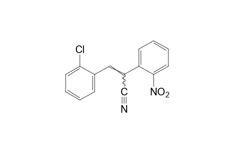 3-(o-chlorophenyl)-2-(o-nitrophenyl)acrylonitrile