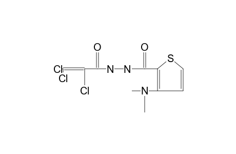 1-[3-(dimethylamino)-2-thenoyl]-2-(trichloroacryloyl)hydrazine