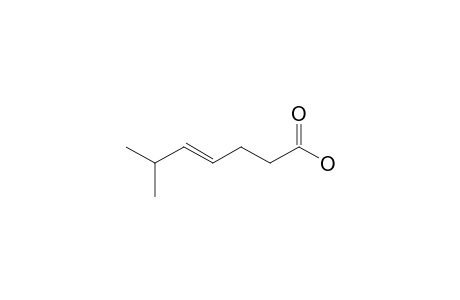 (E)-6-Methyl-4-heptenoic acid