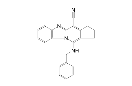 11-(benzylamino)-2,3-dihydro-1H-cyclopenta[4,5]pyrido[1,2-a]benzimidazole-4-carbonitrile